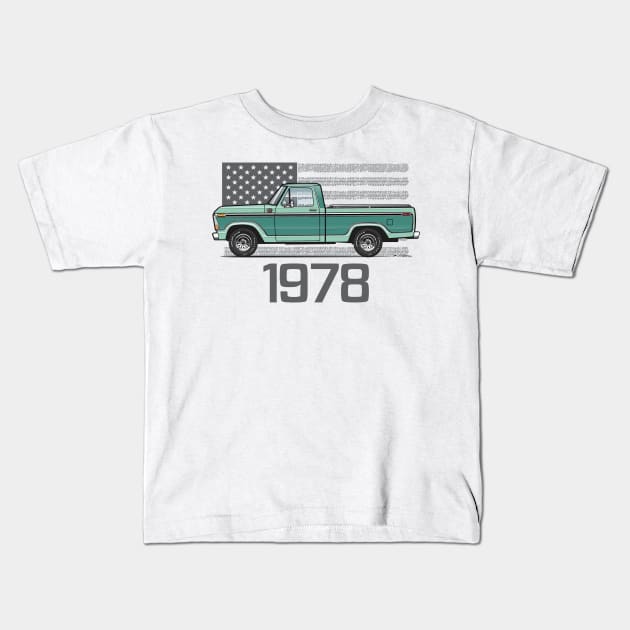 1978 Kids T-Shirt by JRCustoms44